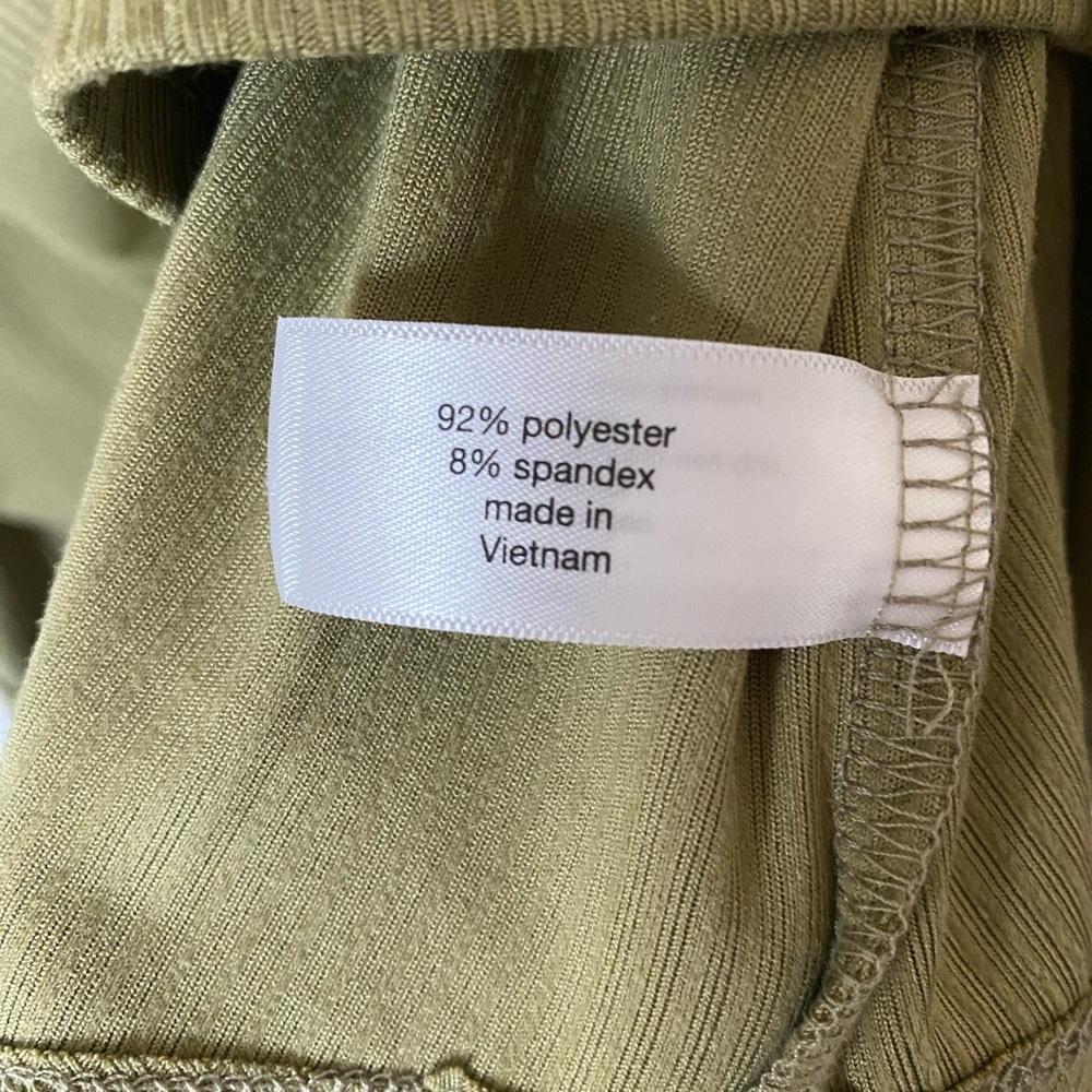 Lane Bryant Olive Green Oversized Polo Shirt, Gently used - Picture 4 of 5